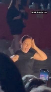 AUSLAN interpreter steals the show at P!nk's Australian concert