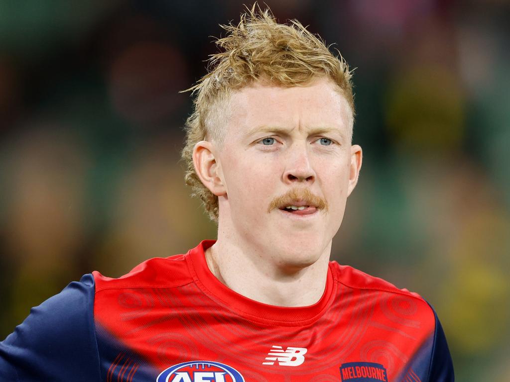 Clayton Oliver is still a Demon, for now. Picture: Dylan Burns/AFL Photos via Getty Images