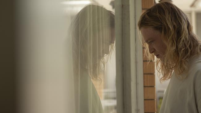 Caleb Landry Jones as Martin Bryant in Nitram, directed by Justin Kurzel.