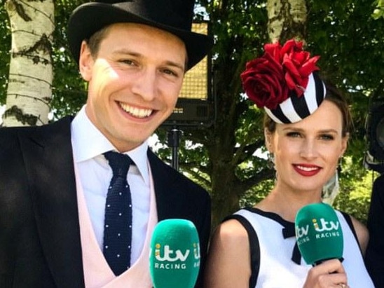 ITV racing commentator Oli Bell and colleague-turned-lover Francesca Cumani