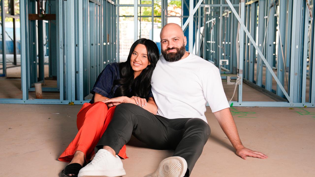 Natasha Manuele and Jonathan Caruso hope the cut in interest rates will mean they can enter their new-build home sooner. Picture: Tim Joy