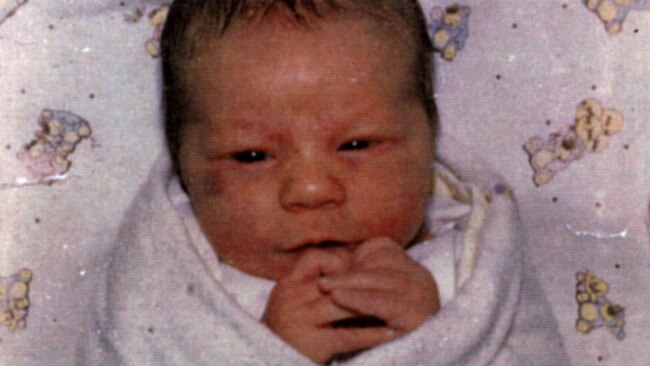 Caleb Folbigg was the eldest of the four children but died at 19 days old in 1989.