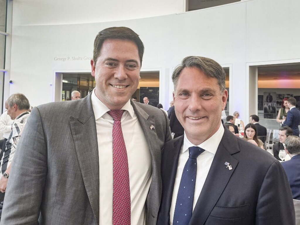 David Collard with Deputy Prime Minister Richard Marles. Picture: Supplied