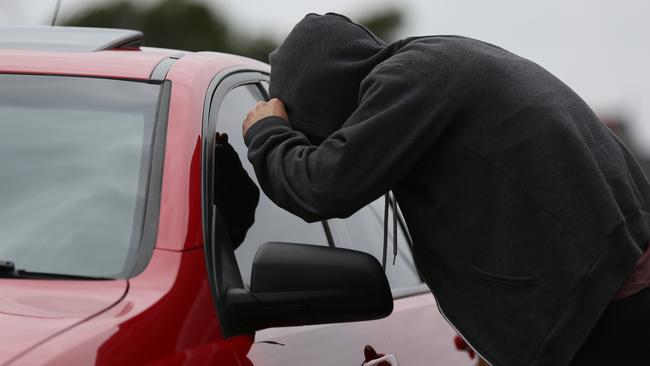 Police warn vehicles are often stolen from homes and businesses where the criminal can find the keys Picture: Brendan Francis