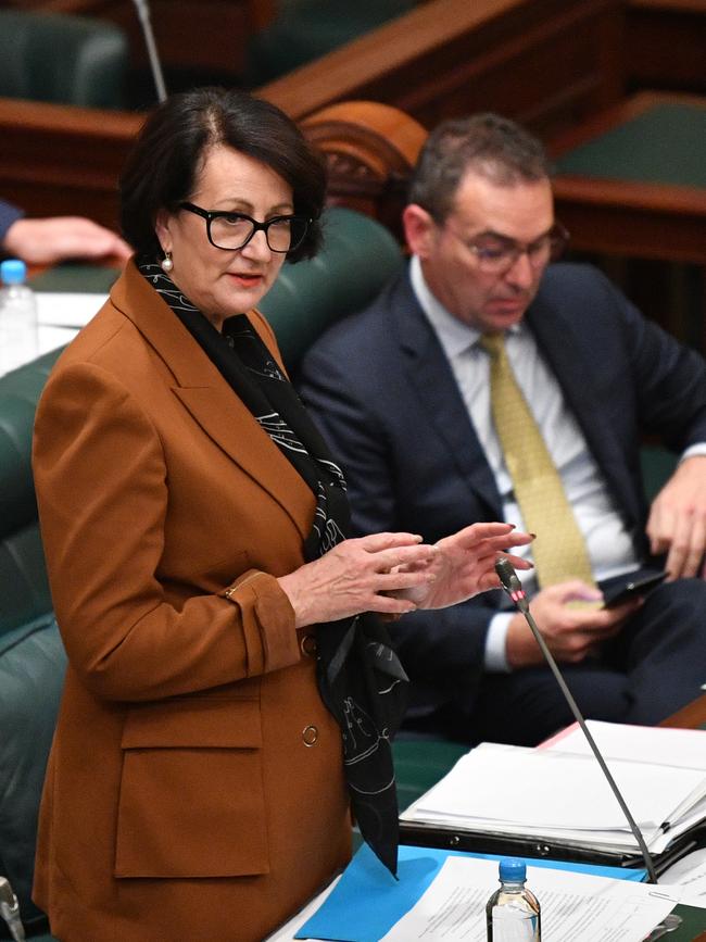 Attorney-General Vickie Chapman says the Opposition are a “bit rich” to criticise the process because it is one they initiated when in government. Picture: AAP/David Mariuz