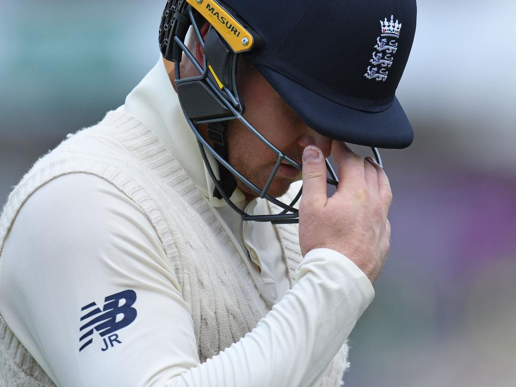 Jason Roy with his head down has been a common sight all Ashes series.