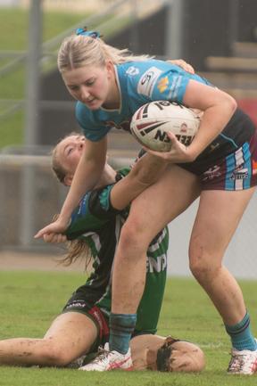 Mackay Cutters vs Townsville Blackhawks Harvey Norman U17's Saturday 22 February 2025 Picture:Michaela Harlow