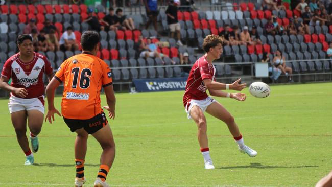 Noah Fien. Connell Cup under-17s action between the Tigers and Dolphins. Sunday, February 11, 2024.