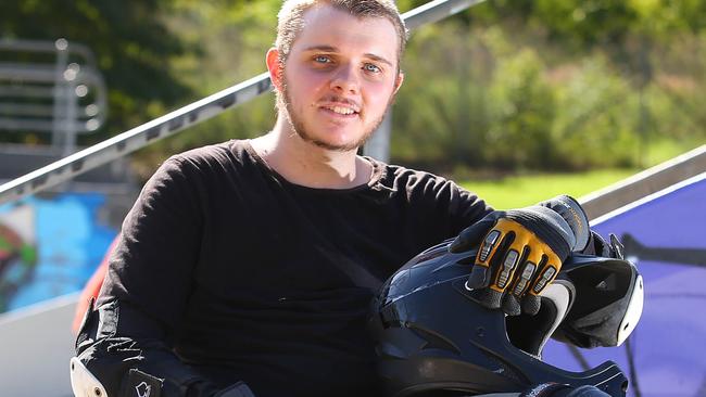 Tim Lachlan, the only pro WCMX rider in Australia (WCMX : Wheelchair Motocross which involves hurtling around skate parks in tricked up wheelchairs) will be at Rock n Roll at JackÕs Youth Week event