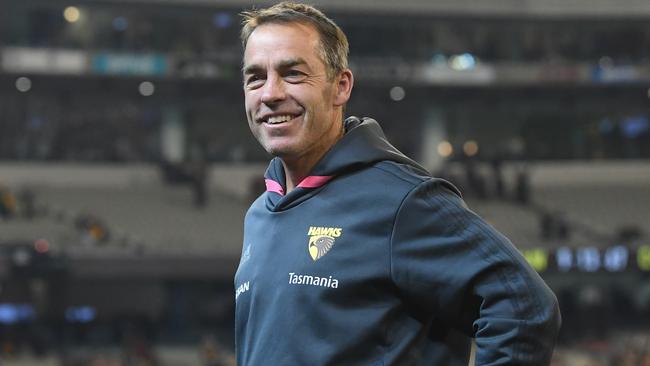 Every club would want the best coach in the competition, Hawthorn’s Alastair Clarkson. Picture: AAP