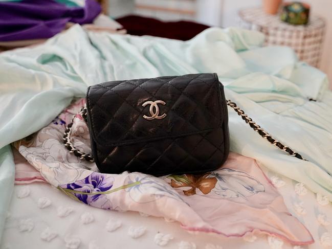 1980s Chanel bag valued at $5000. Picture: Katrina Lezaic