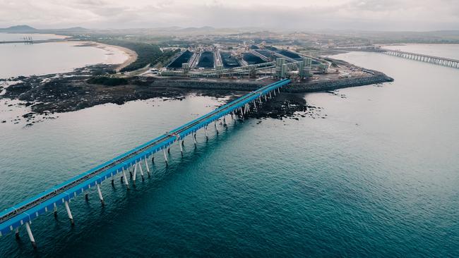 Hay Point’s first coal was loaded 50 years ago in 1971. Picture: Contributed