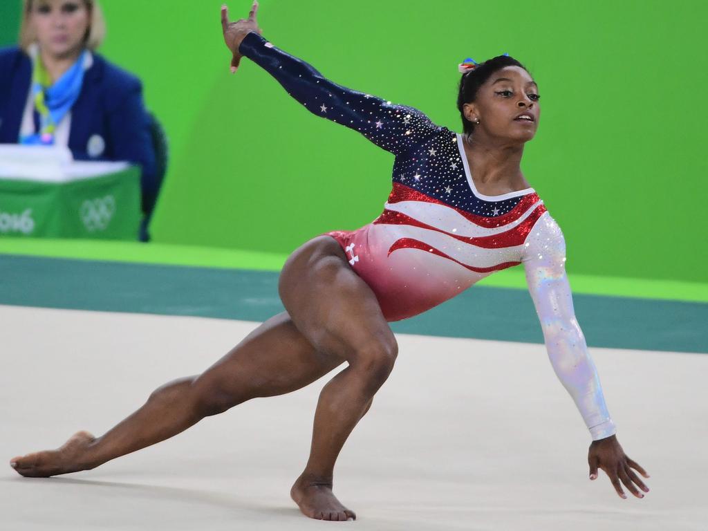 Simone Biles couldn’t believe she was left in the dark.