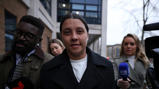 Australian Football Star Sam Kerr Attends Pre-Trial Hearing In UK Racial Harassment Case