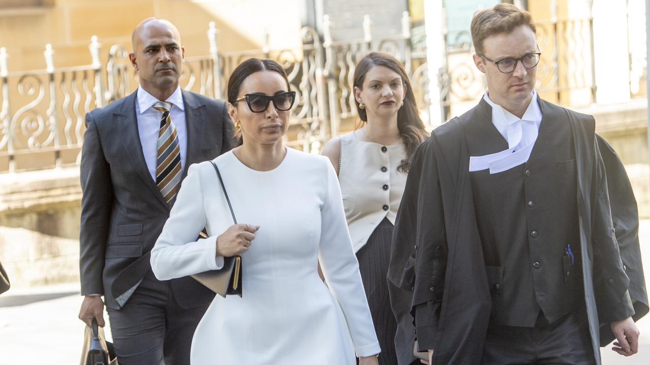 Antoinette Lattouf arrives at the Federal Court on Friday. Picture: NewsWire / Jeremy Piper