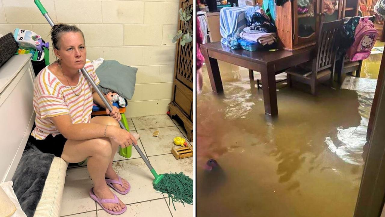 ‘Smells like a swamp’: Inside family’s sewage-soaked home