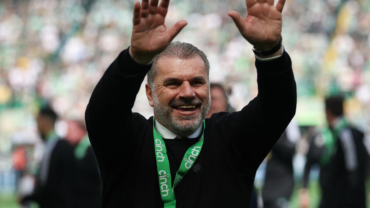 Ange Postecoglou won the Scottish Premiership with Celtic this season. Picture: Ian MacNicol/Getty Images