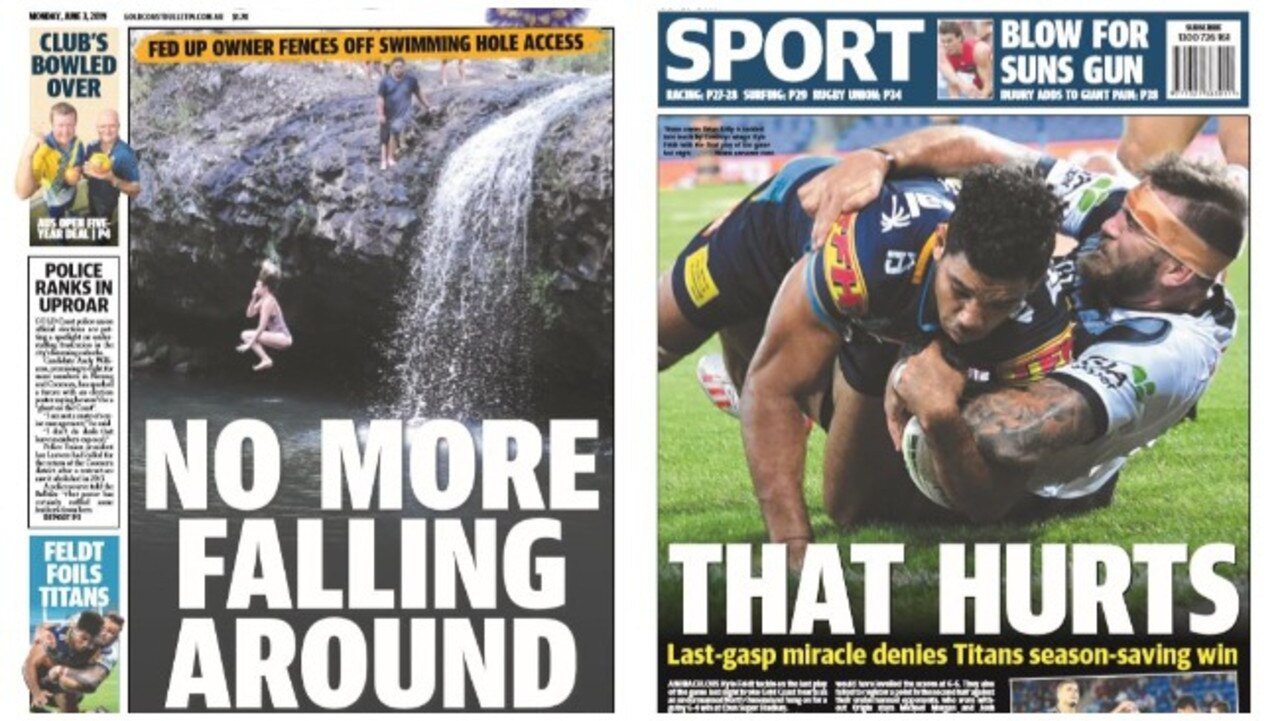 Exclusive First Look At Tomorrows Front And Back Pages Of The Bulletin