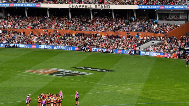 Over 50,000 fans were there for the 2019 decider in Adelaide. Picture: Daniel Kalisz