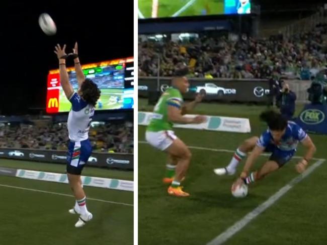 Dallin Watene-Zelezniak, you're a magician. Photo: Fox Sports