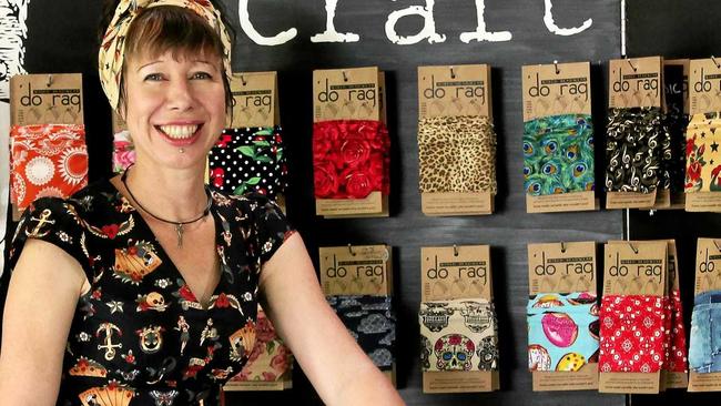 Do Rags inventor Arkin Mackay has won herself a scholarship. Picture: Contributed