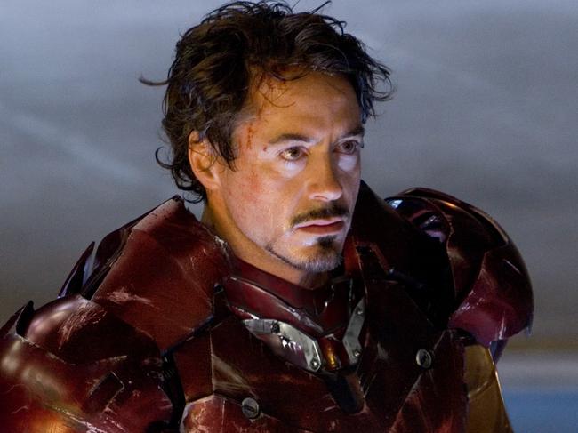 Actor Robert Downey Junior in 2008 film 'Iron Man'.