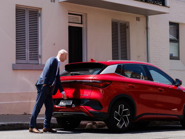 BYD is enjoying record sales in Australia. Photo: Tim Pascoe