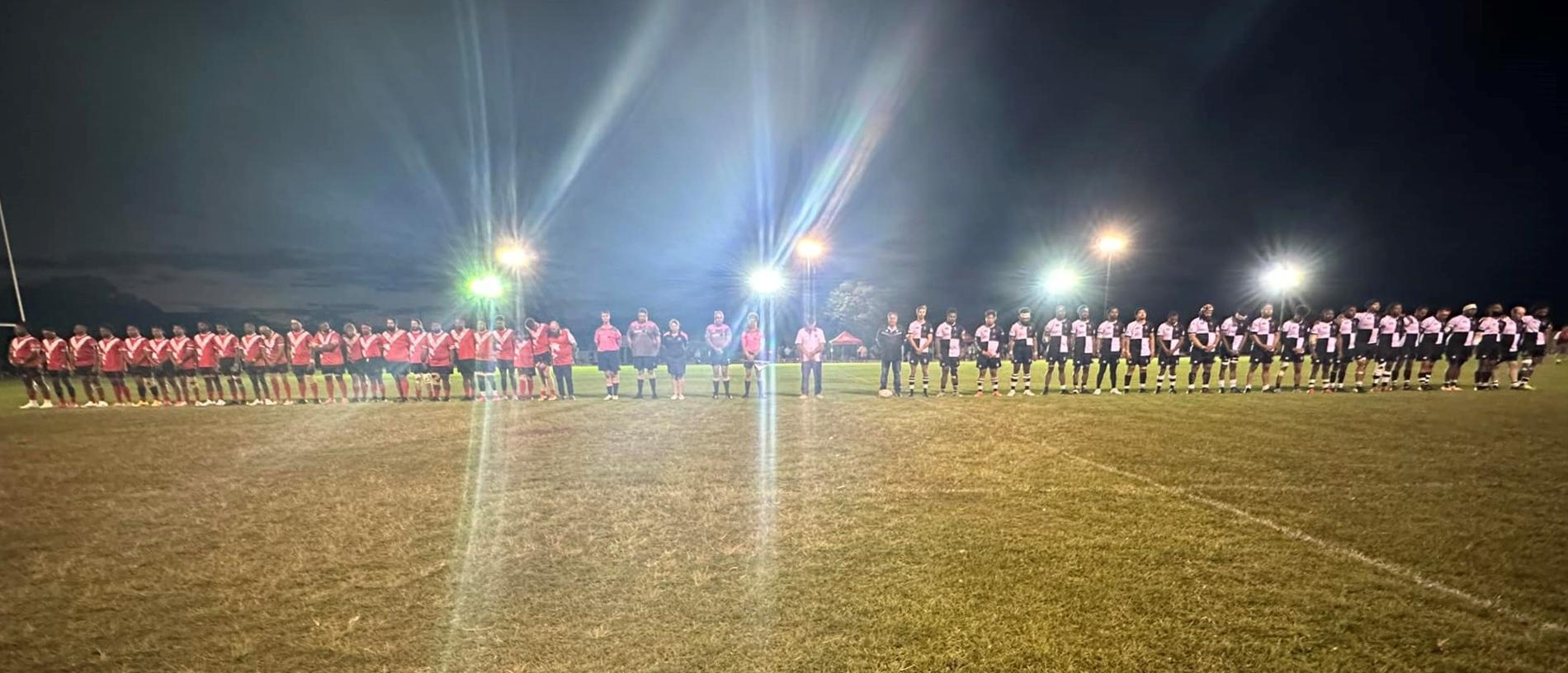 Colts and Biloela A-grade men observed a minute's silence after the tragic loss suffered by past player Gerry Black and his family.