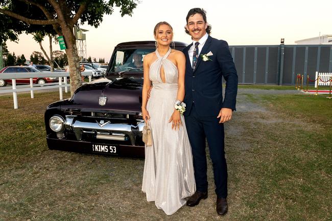 Naomi King and Jack Torrens at the Mirani State High School year 12 Formal.Picture: Michaela Harlow