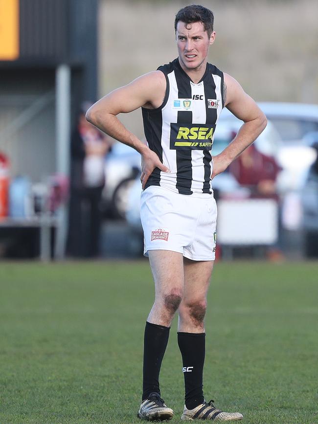 Glenorchy's Daniel Joseph has been named for his first senior match since round one 2019. Picture: LUKE BOWDEN