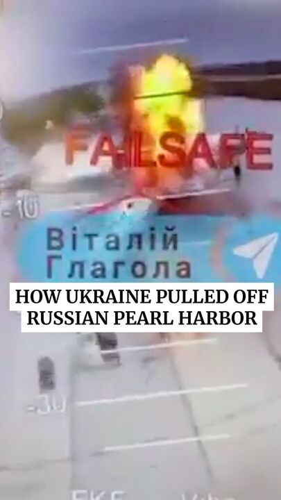 Ukraine launches devastating drone strike on Russia