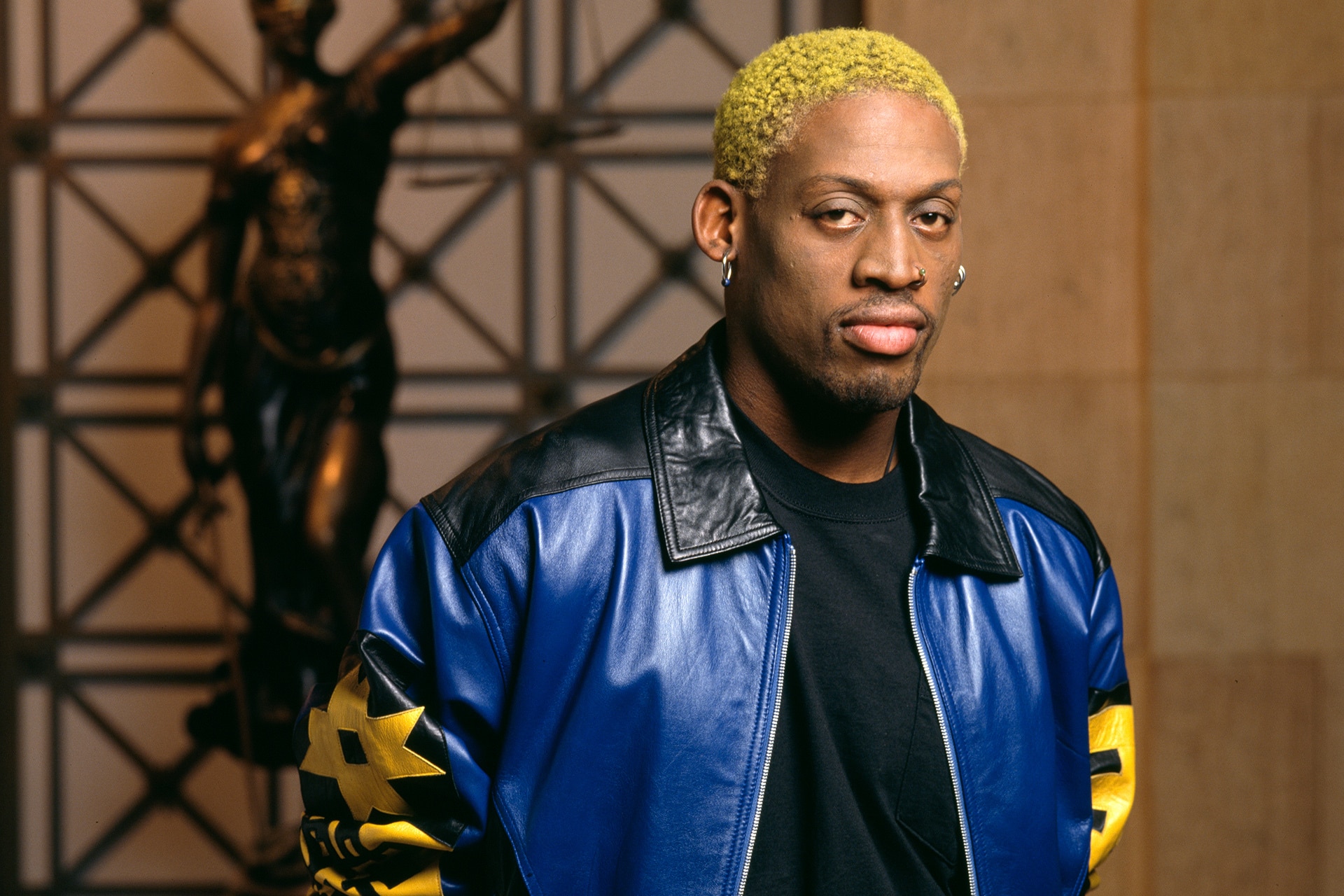 A Brief Tribute To Dennis Rodman Nba Fashion Prototype Gq 