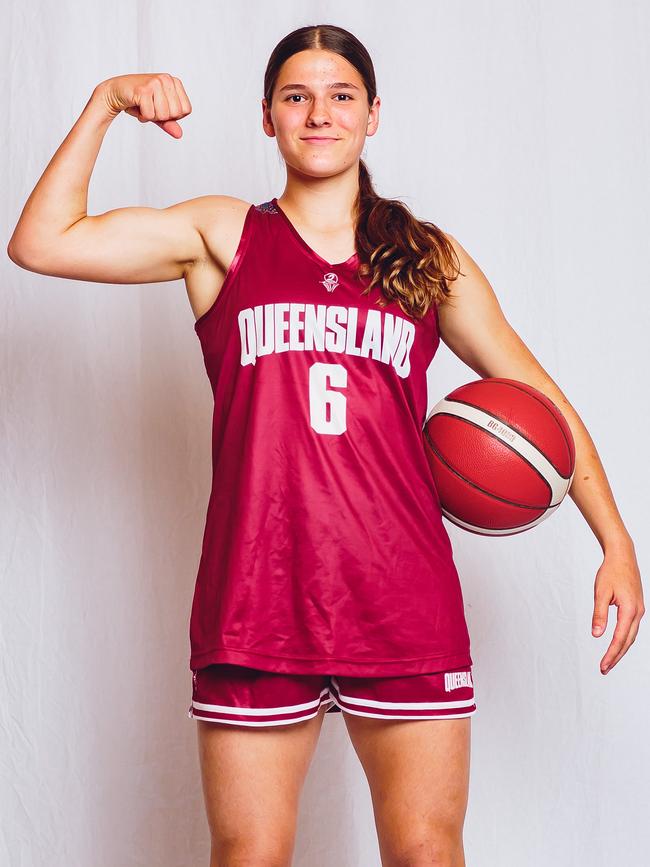 Olivia Olechnowicz, U16 Qld South Girls.