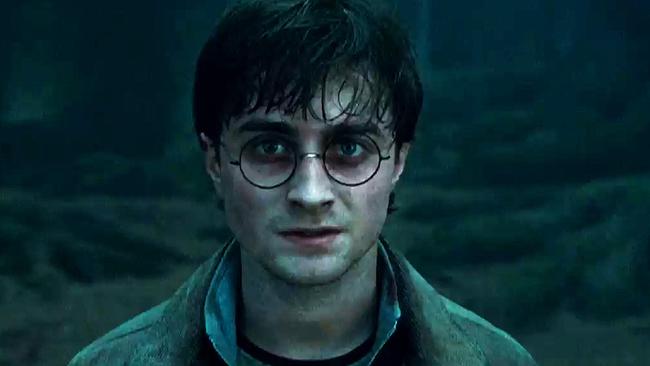 Daniel Radcliffe in a scene from film Harry Potter and the Deathly Hallows - Part 1