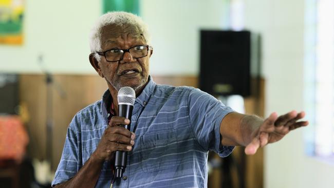 Church pastor Vincent Mathieson hosted a community meeting held at the Marreba Community Church Fellowship on Sunday. A man was shot dead by Queensland Police officers at a home on Love Street, Mareeba, on Saturday afternoon. Picture: Brendan Radke