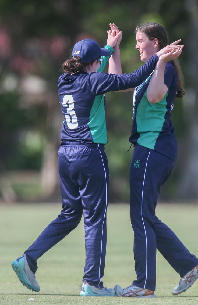 Underage 19 Female Championships; Various Matches played at Nudgee College Cricket Ovals 14.12.23 Pics by Stephen Archer