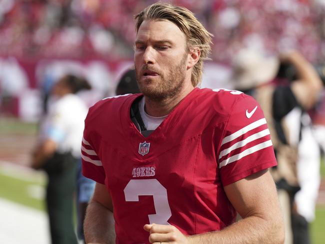 Wishnowsky has been axed by the 49ers. Picture: AP Photo/Peter Joneleit