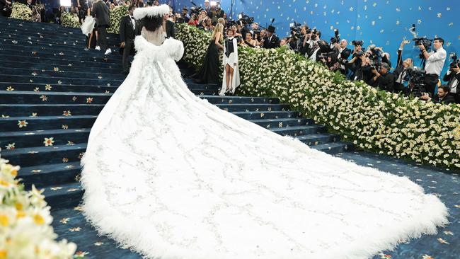 A train befitting of the OG diva. Picture: Dia Dipasupil/Getty Images via AFP
