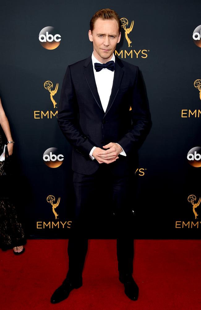 Tom Hiddleston attends the 68th Annual Primetime Emmy Awards on September 18, 2016 in Los Angeles, California. Picture: AP