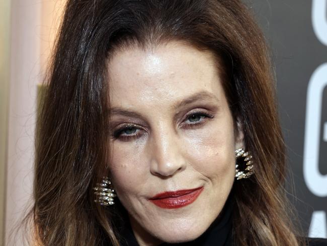 BEVERLY HILLS, CALIFORNIA - JANUARY 10: 80th Annual GOLDEN GLOBE AWARDS -- Pictured: Lisa Marie Presley arrives at the 80th Annual Golden Globe Awards held at the Beverly Hilton Hotel on January 10, 2023 in Beverly Hills, California. --  (Photo by Todd Williamson/NBC/NBC via Getty Images)