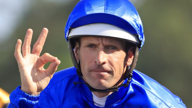 Hugh Bowman is looking to Bring up his 100th Group 1 winner at Randwick on Saturday. (Photo by Mark Evans/Getty Images)