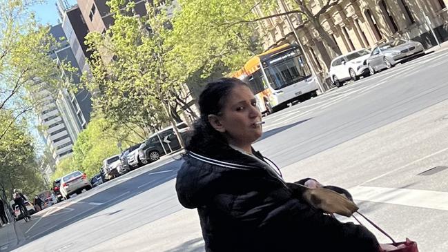 Therese Chamoun, 39, fronted the Melbourne Magistrates on Tuesday, September 26, where she admitted that she crept into an elderly South Melbourne woman’s house and stole her car.