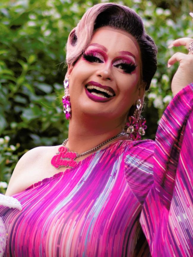 The drag queen originally from Wagga is now based in Melbourne.