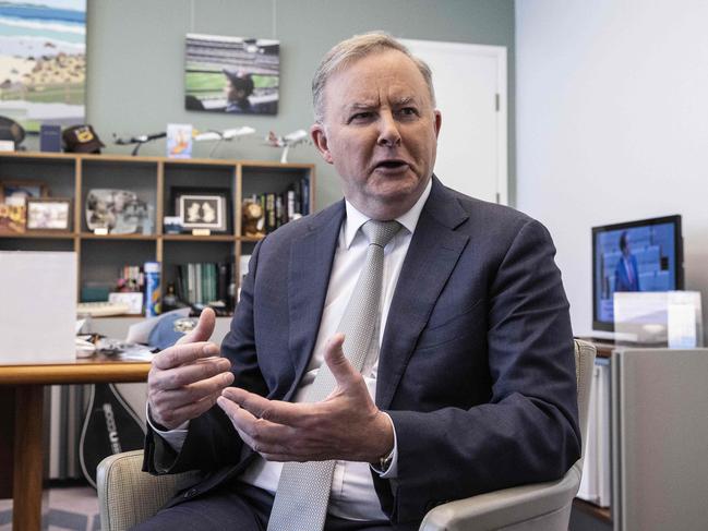 Anthony Albanese says Labor has settled on a blueprint for what it will take to the next election. Picture: NCA NewsWire/Gary Ramage