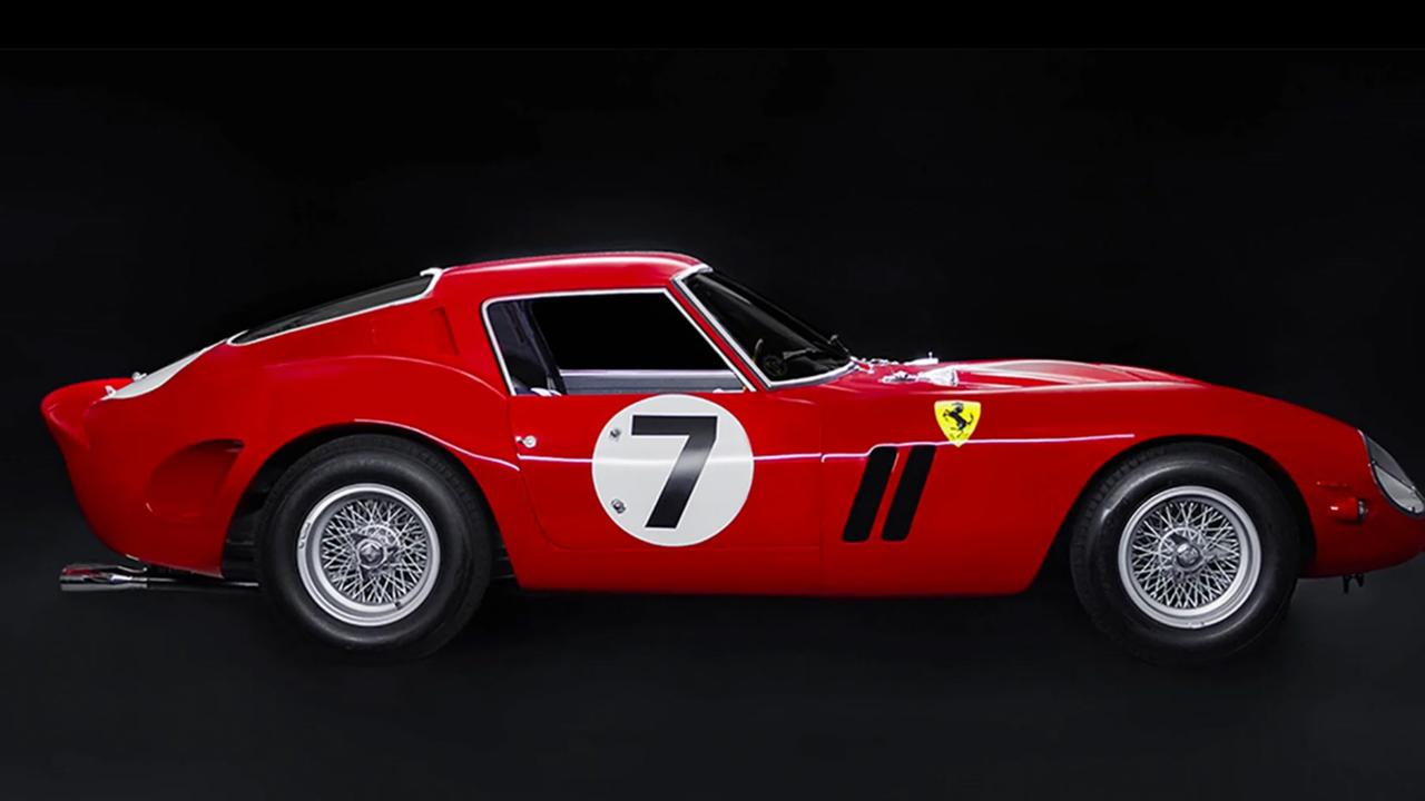 The 1962 Ferrari 330 LM/250 GTO was $40,000 new but will set you back millions of dollars at the RM Sotheby’s auction.