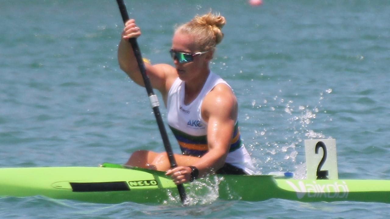 Georgia Sinclair has made a mark at her first sprint regatta