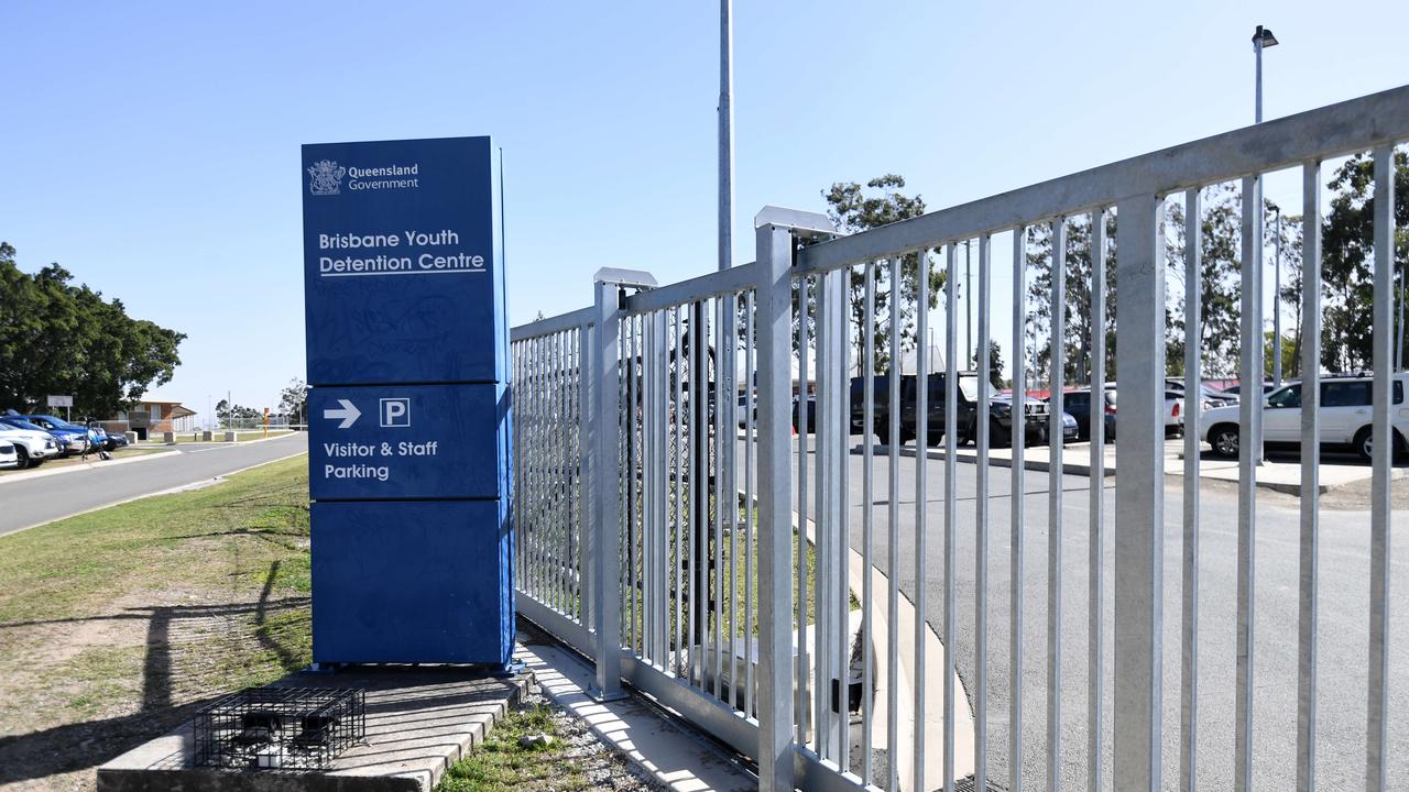 The entrance to the Brisbane Youth Detention Centre. Picture: NCA NewWire / Dan Peled