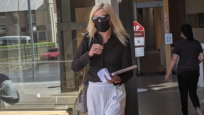 The 41-year-old woman, originally from Mundubbera, pleaded guilty to four charges including dangerous conduct with a weapon. Picture: Alex Treacy