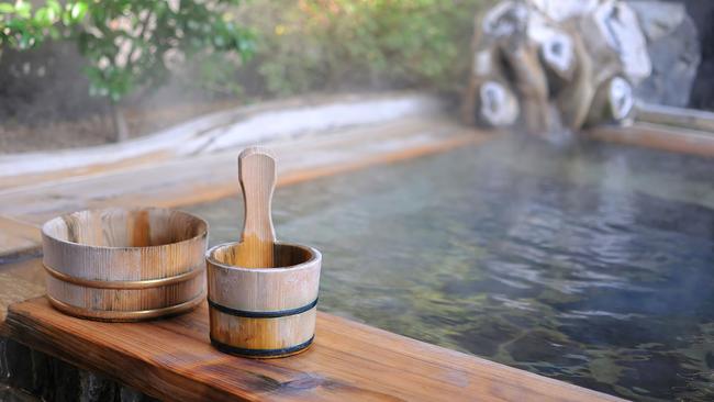 Onsen bathing is integral to Japanese life. Picture: iStock.