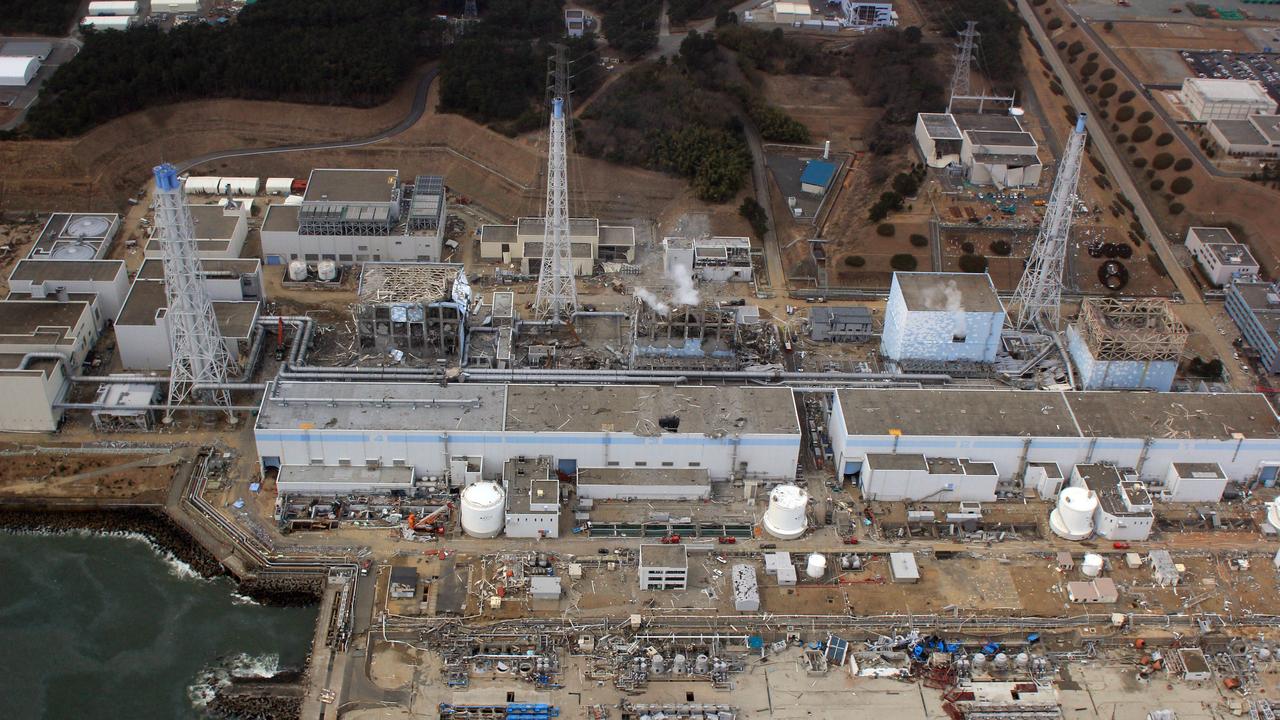 The Fukushima nuclear reactor has produced 1000 storage tanks of wastewater. Picture: AFP